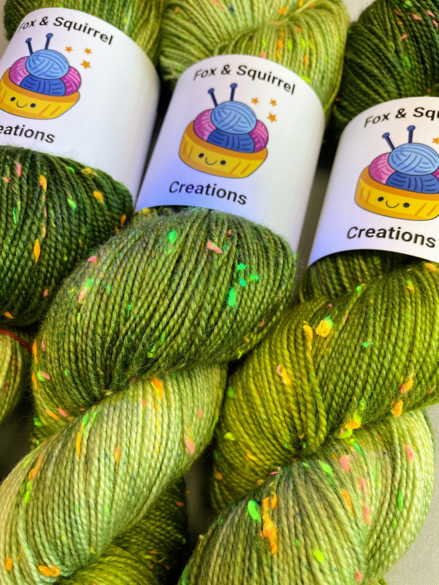 100g Evergreen - Hand-dyed Yarn