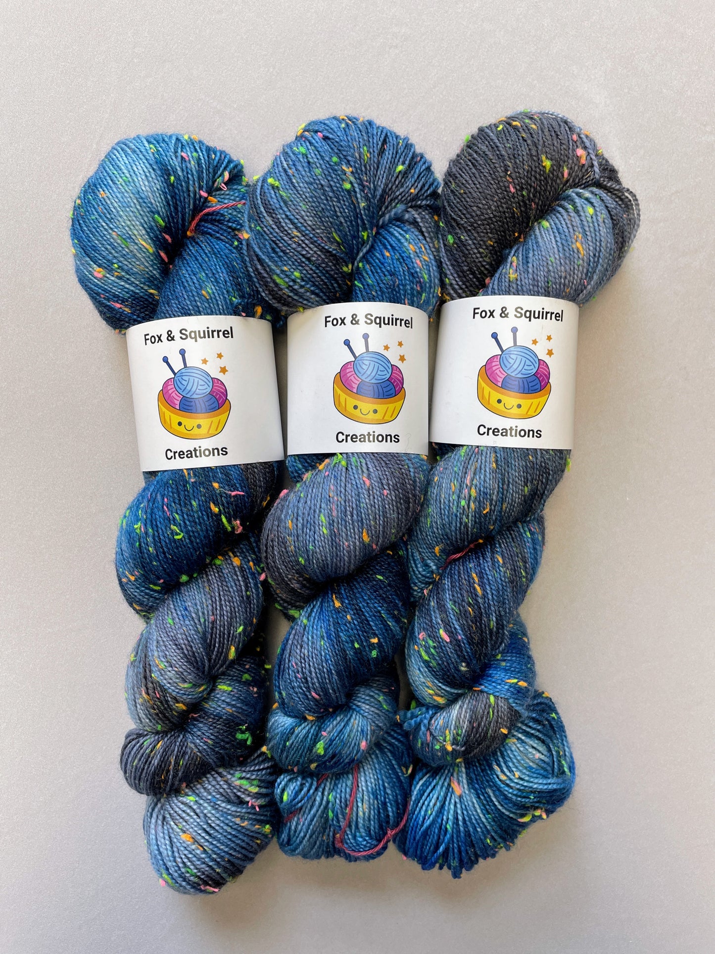 100g Starry Night - Hand-dyed Yarn