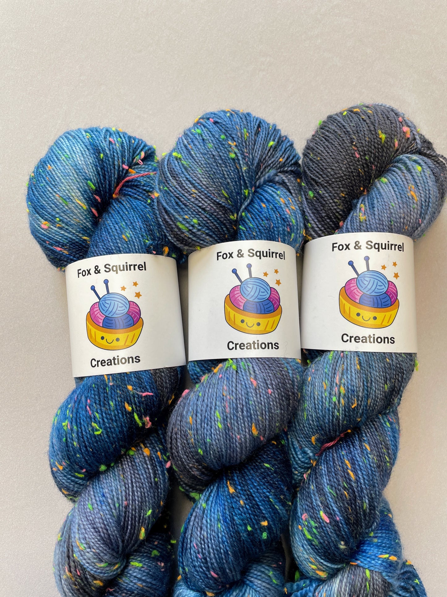 100g Starry Night - Hand-dyed Yarn