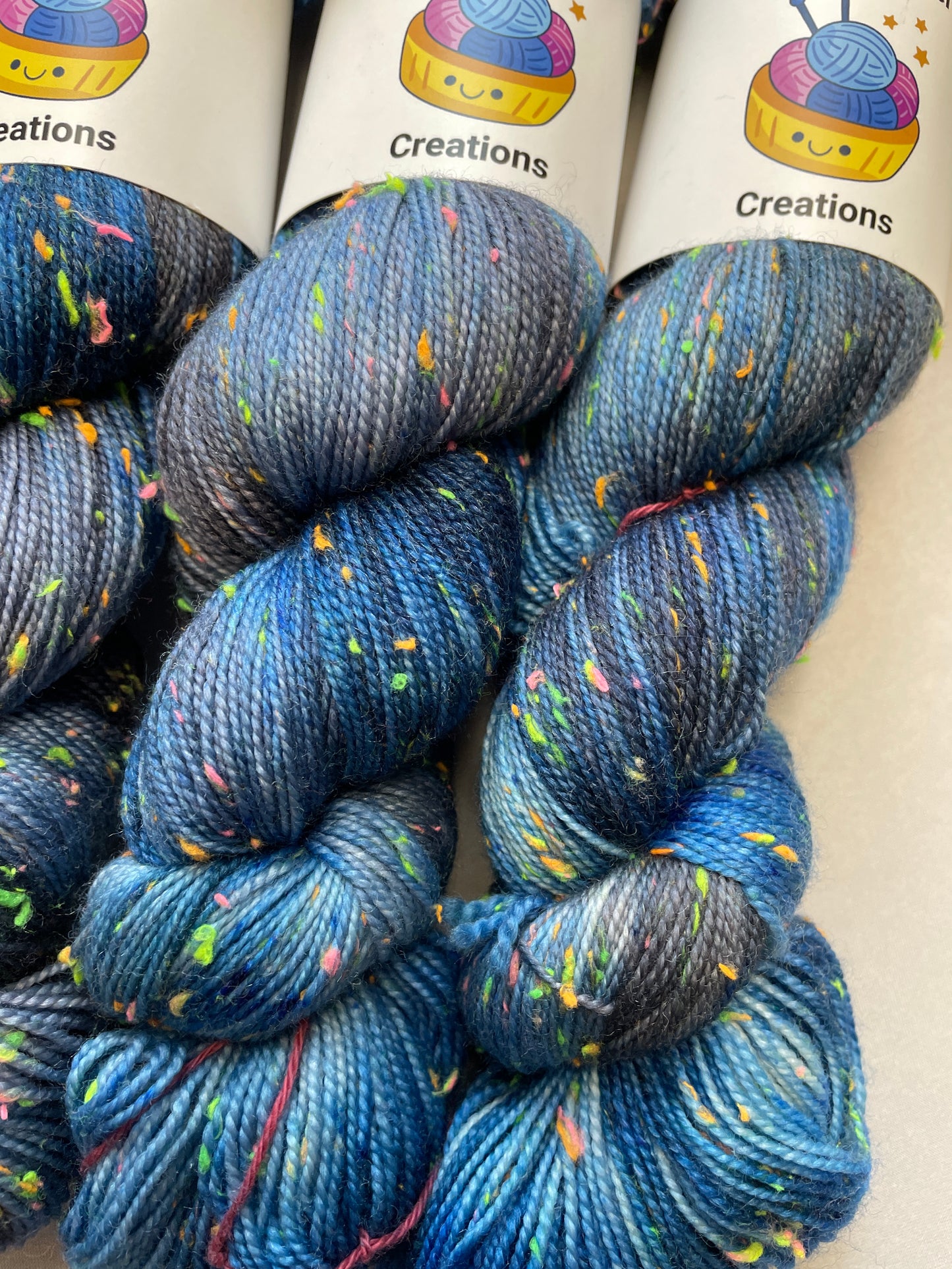 100g Starry Night - Hand-dyed Yarn