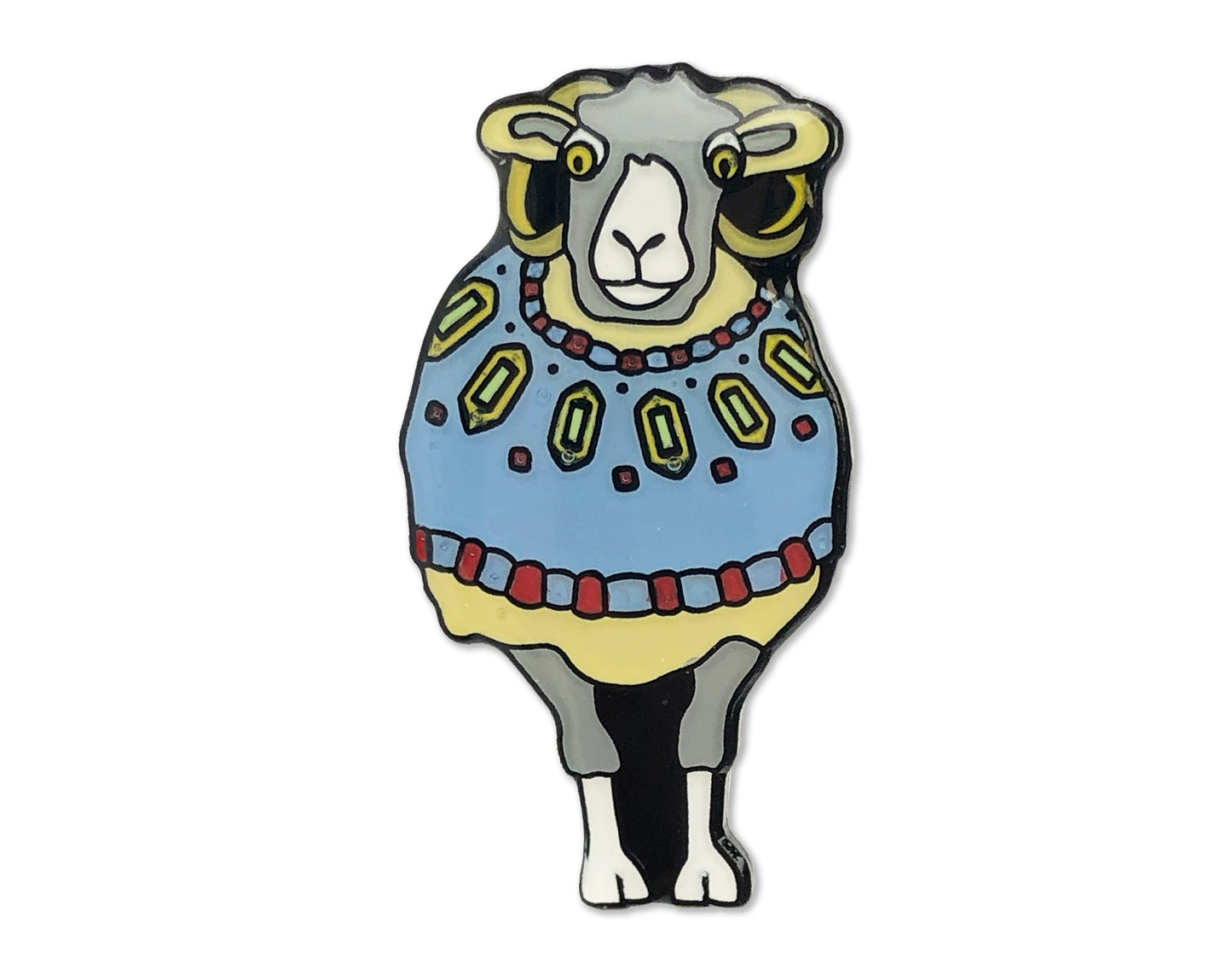 Emma Ball - Sheep Pin Badge