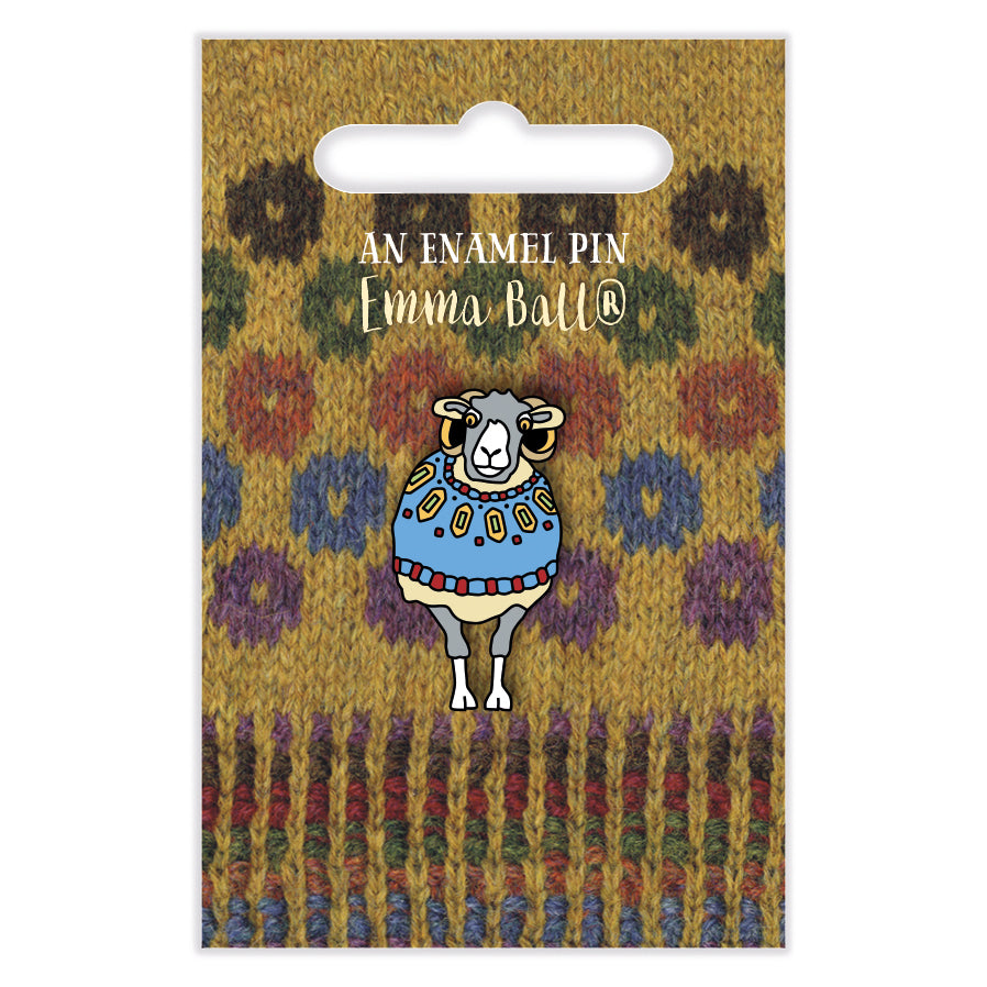 Emma Ball - Sheep Pin Badge