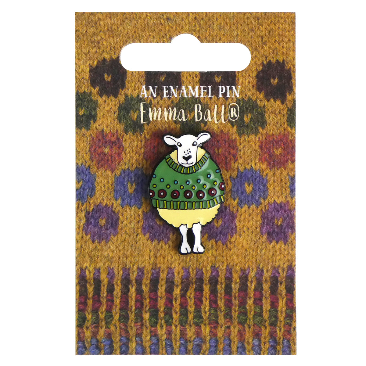 Emma Ball - Sheep Pin Badge