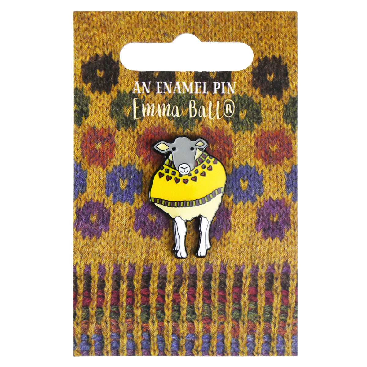 Emma Ball - Sheep Pin Badge