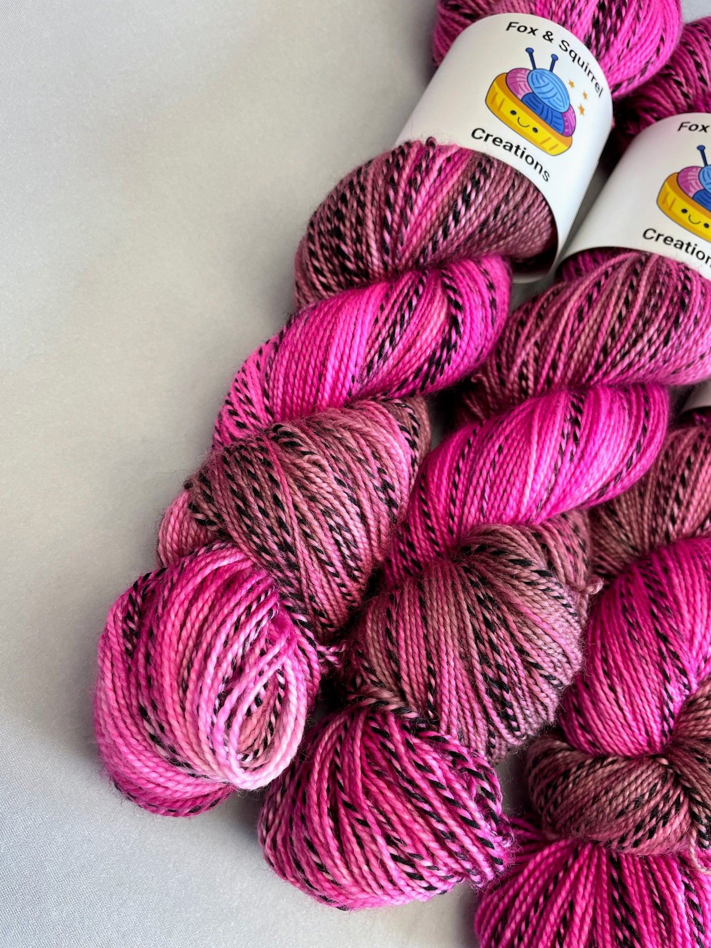 100g Pink Lady - Hand-dyed Yarn