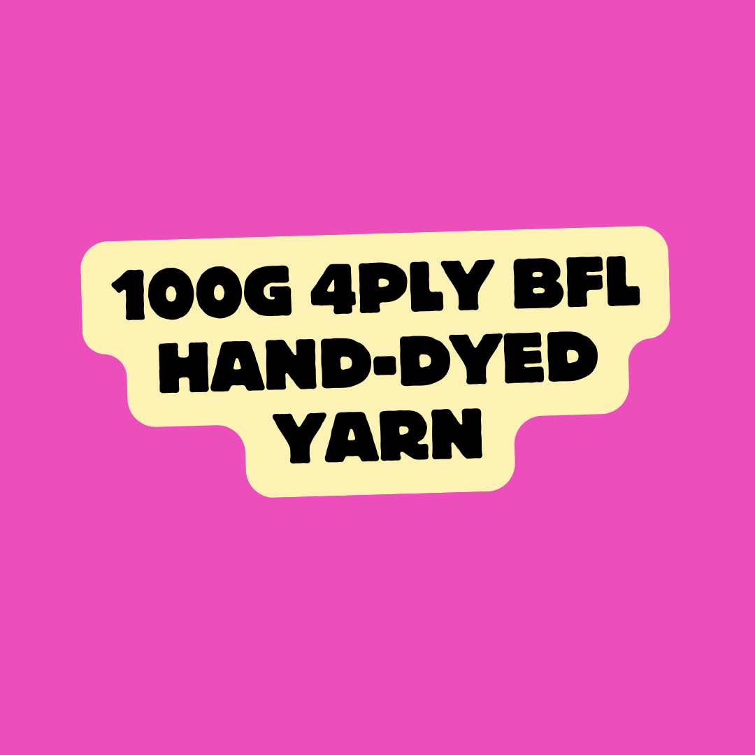 100g 4ply Bluefaced Leicester Yarn