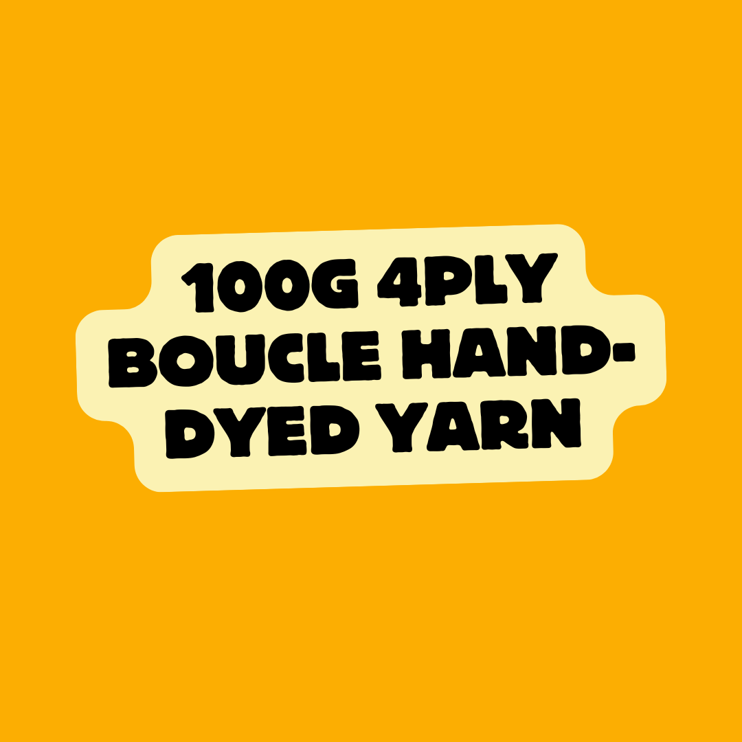100g 4ply Boucle Yarn