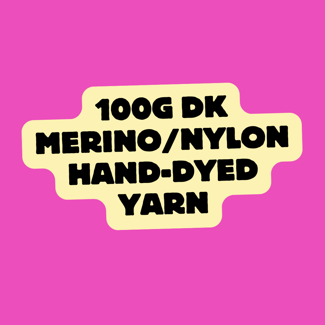 100g DK Merino/Nylon Hand-dyed Yarn