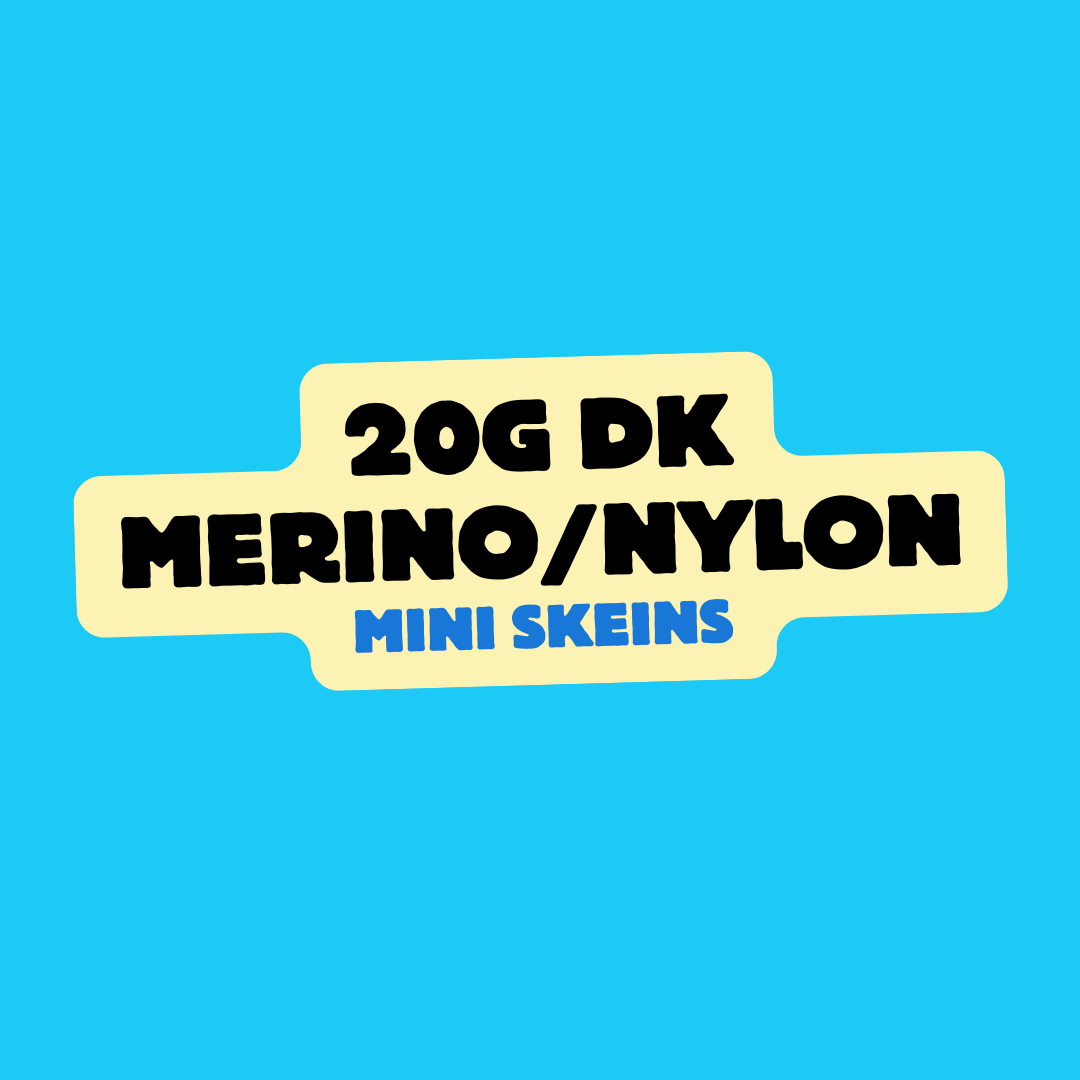 20g DK Merino/Nylon Mini Skeins