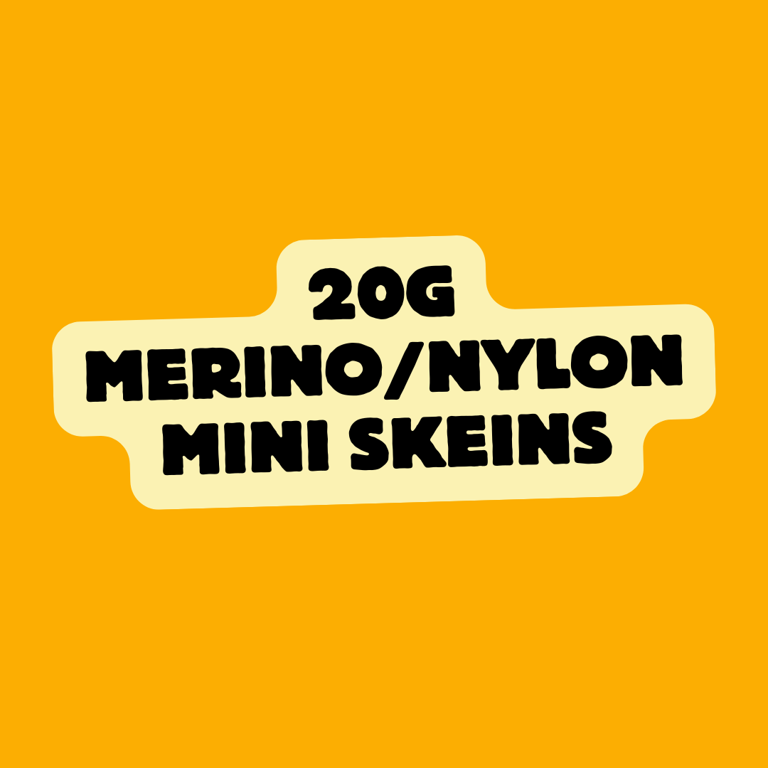 20g Merino/Nylon Mini Skeins