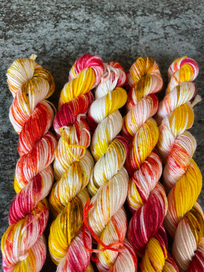 20g Fire Sprinkles - Hand-dyed Yarn