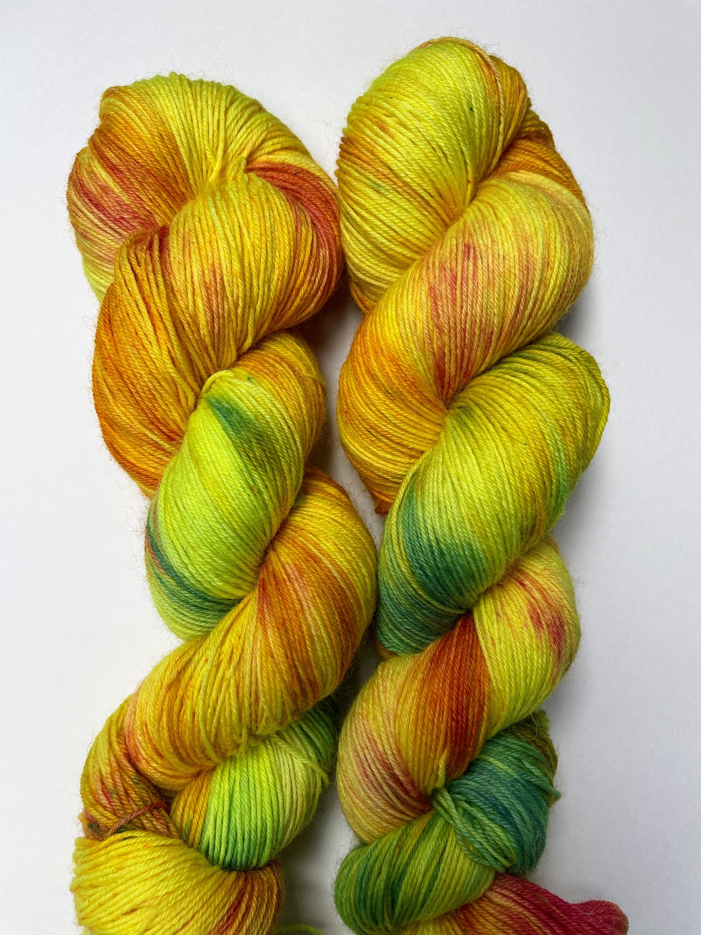 100g BFL Marigold Hand-dyed Yarn