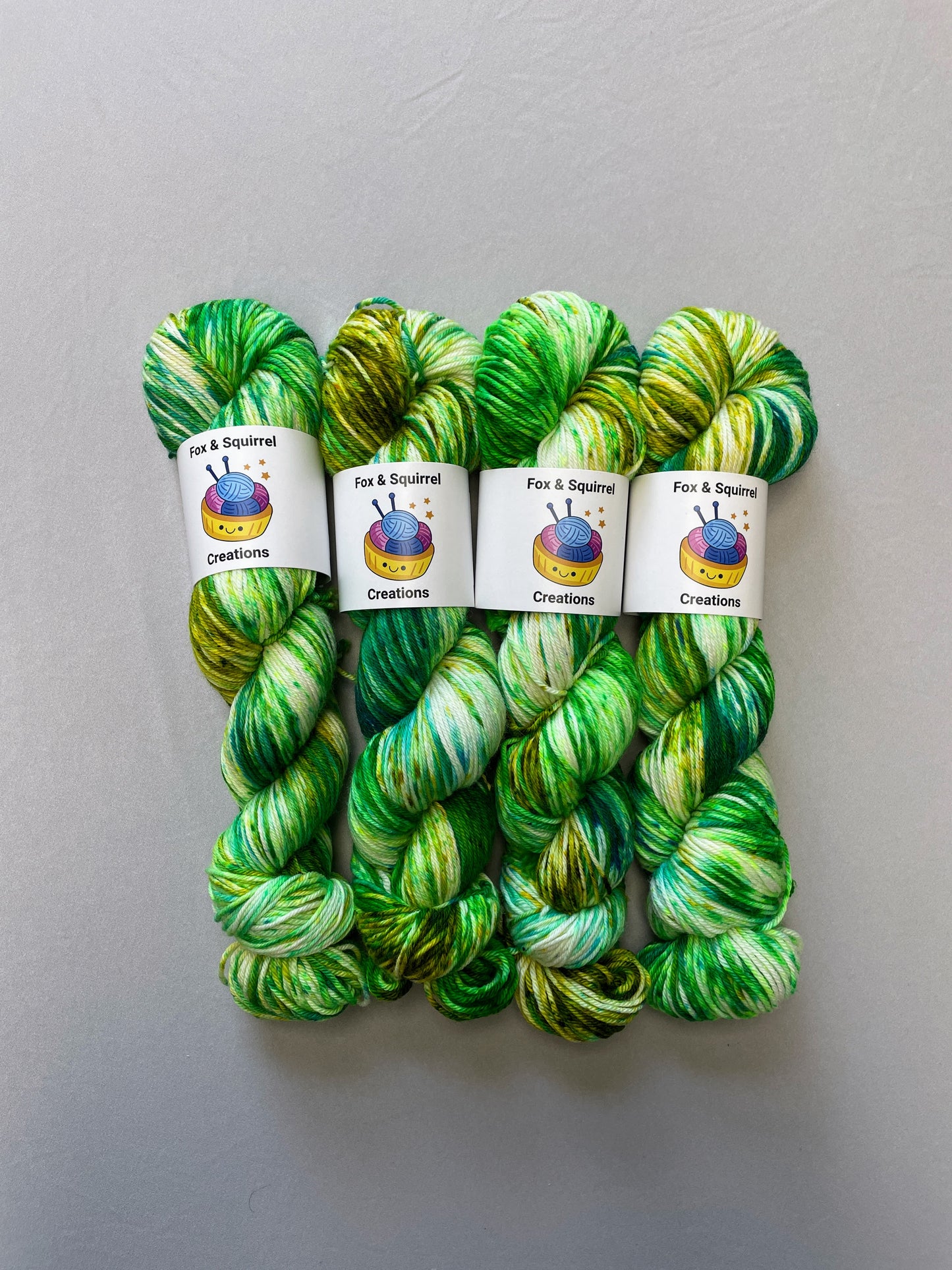 100g Apple Sprinkles - Hand-dyed Yarn