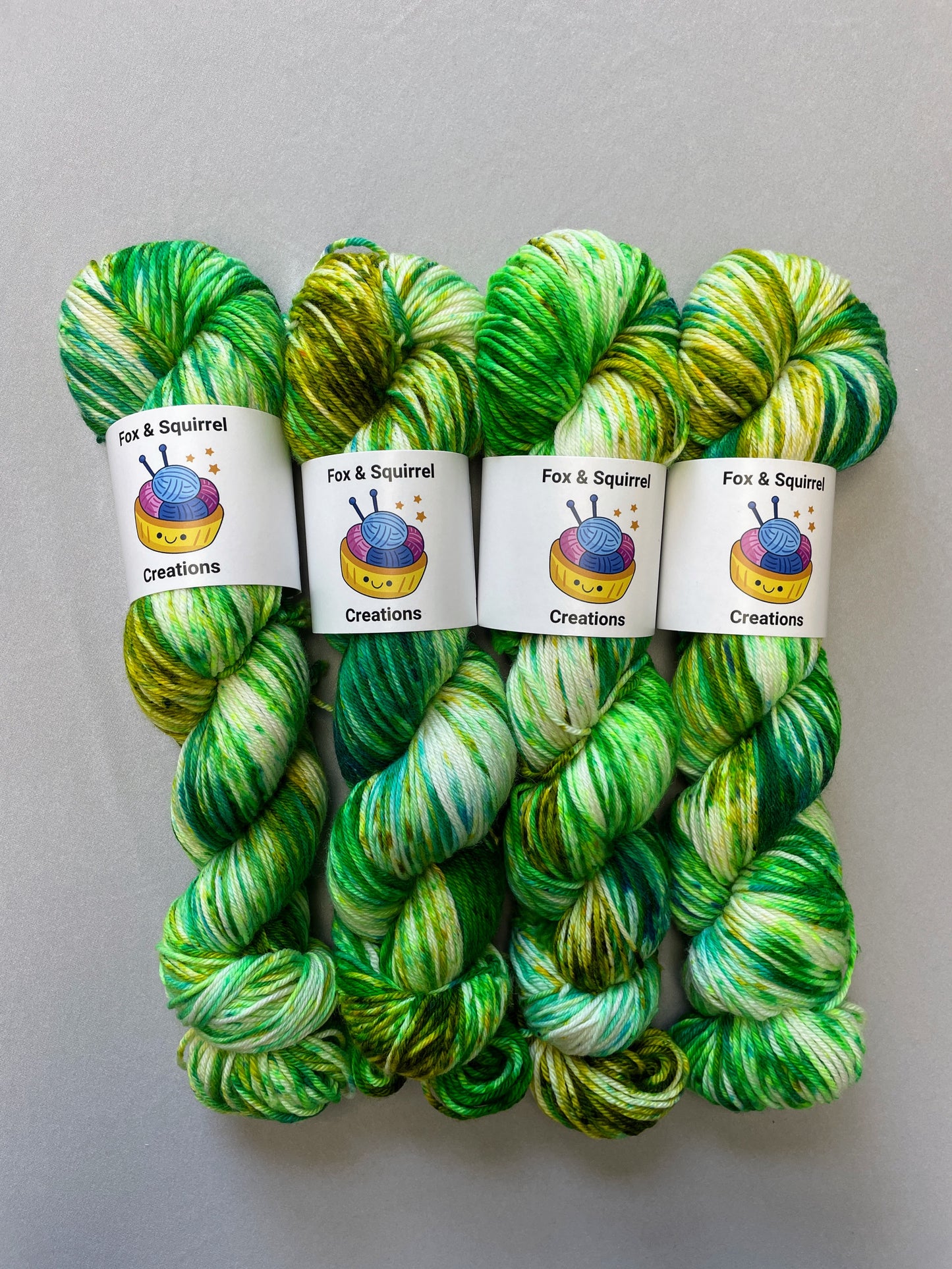 100g Apple Sprinkles - Hand-dyed Yarn