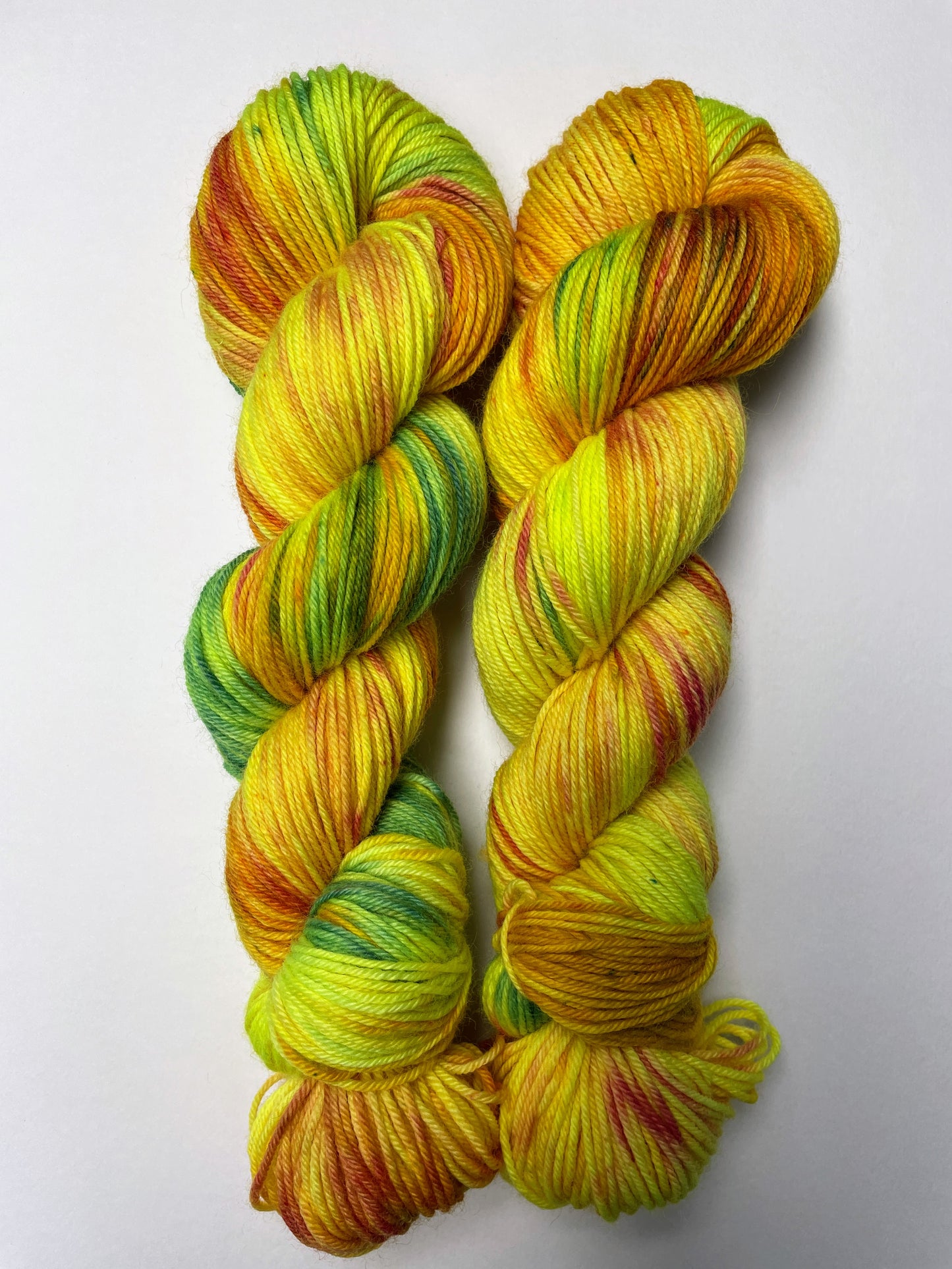 100g BFL Marigold Hand-dyed Yarn