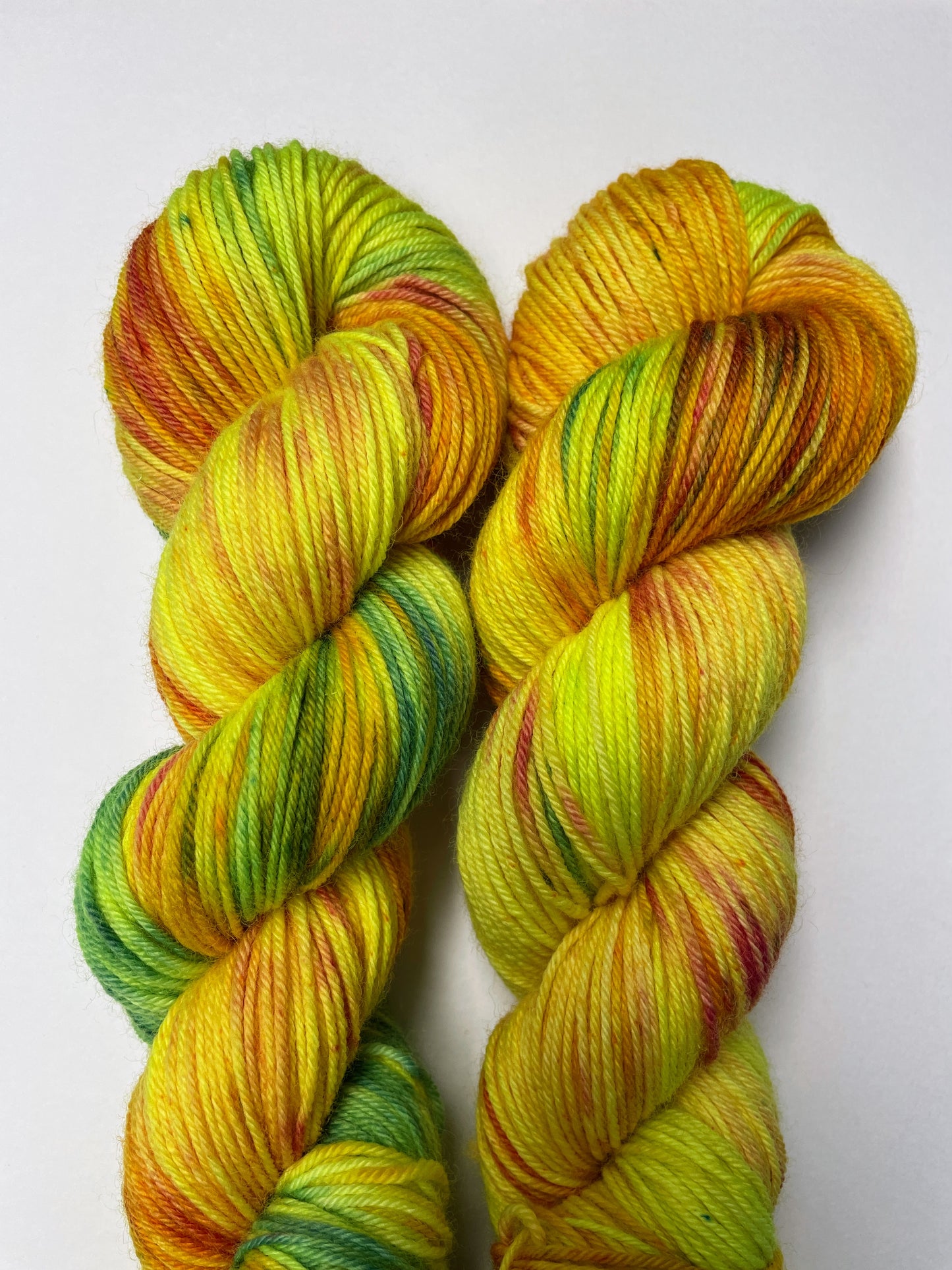 100g BFL Marigold Hand-dyed Yarn