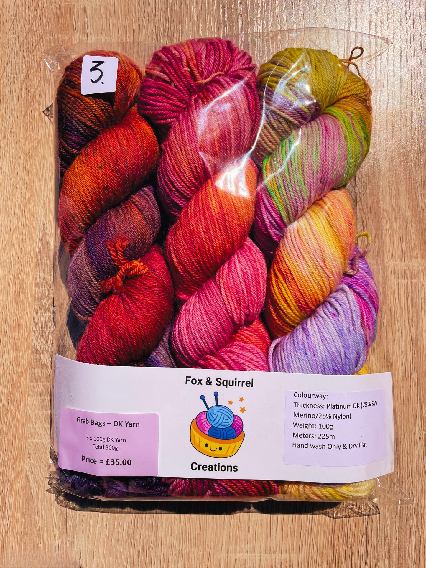 Grab Bag - 100g DK Yarn