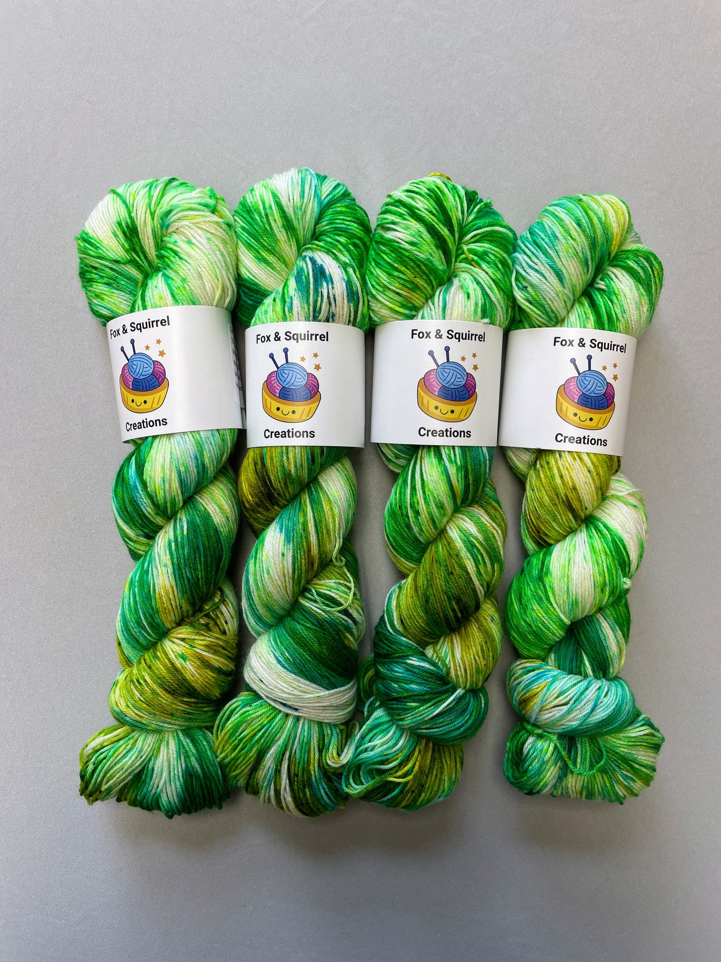 100g Apple Sprinkles - Hand-dyed Yarn