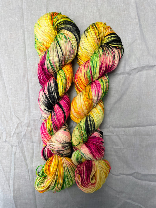 100g Super Punk Rocker - Hand-dyed Yarn