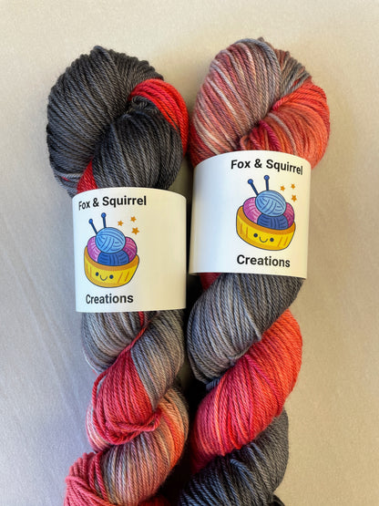 100g Cherry Pop! - Hand-dyed Yarn