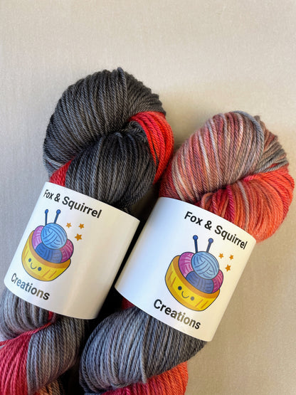 100g Cherry Pop! - Hand-dyed Yarn