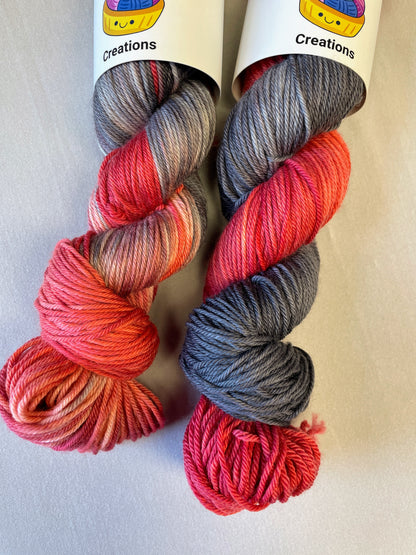 100g Cherry Pop! - Hand-dyed Yarn