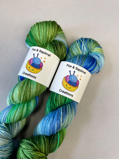 100g Coastal Headland - Hand-dyed Yarn