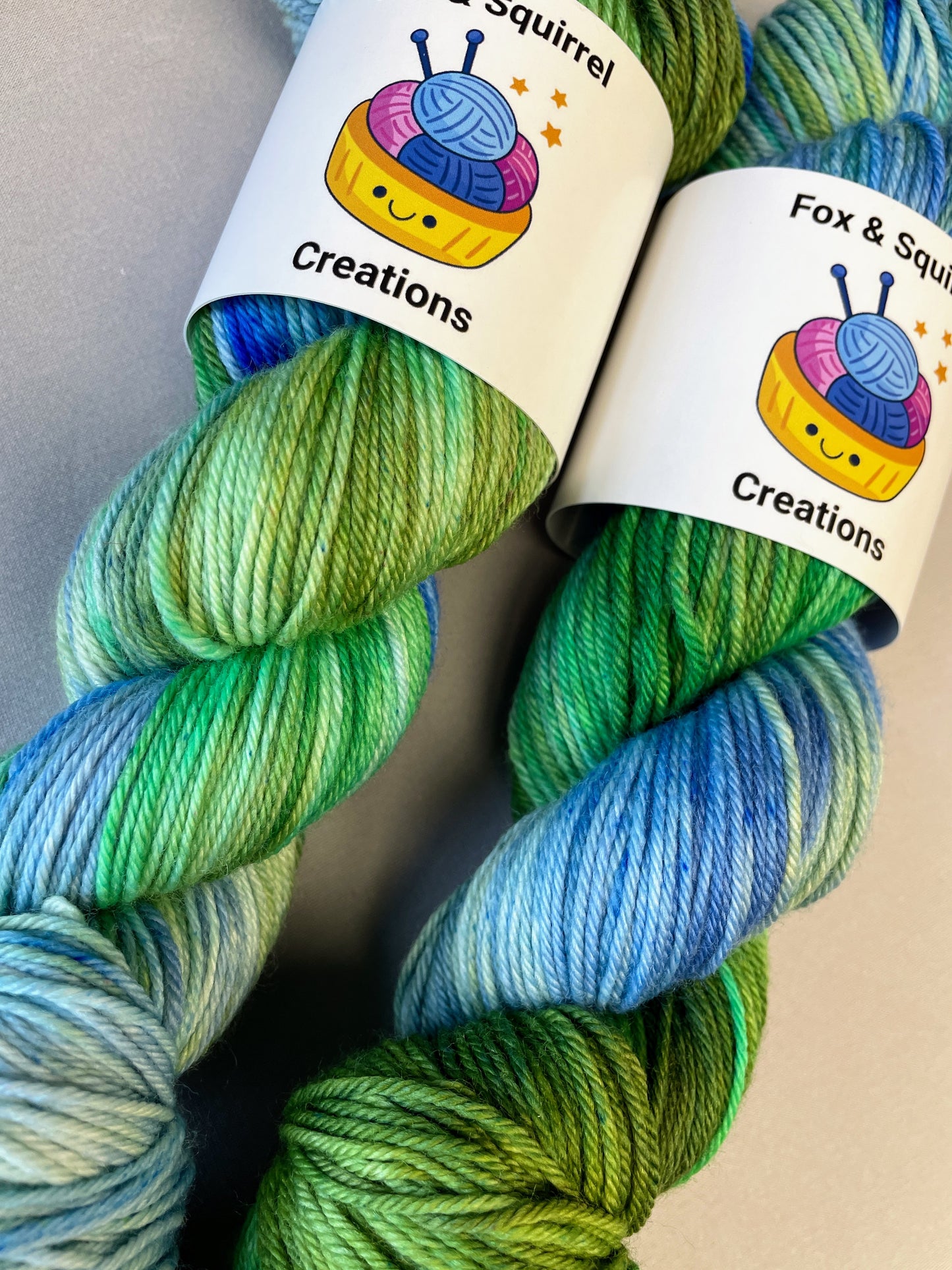 100g Coastal Headland - Hand-dyed Yarn