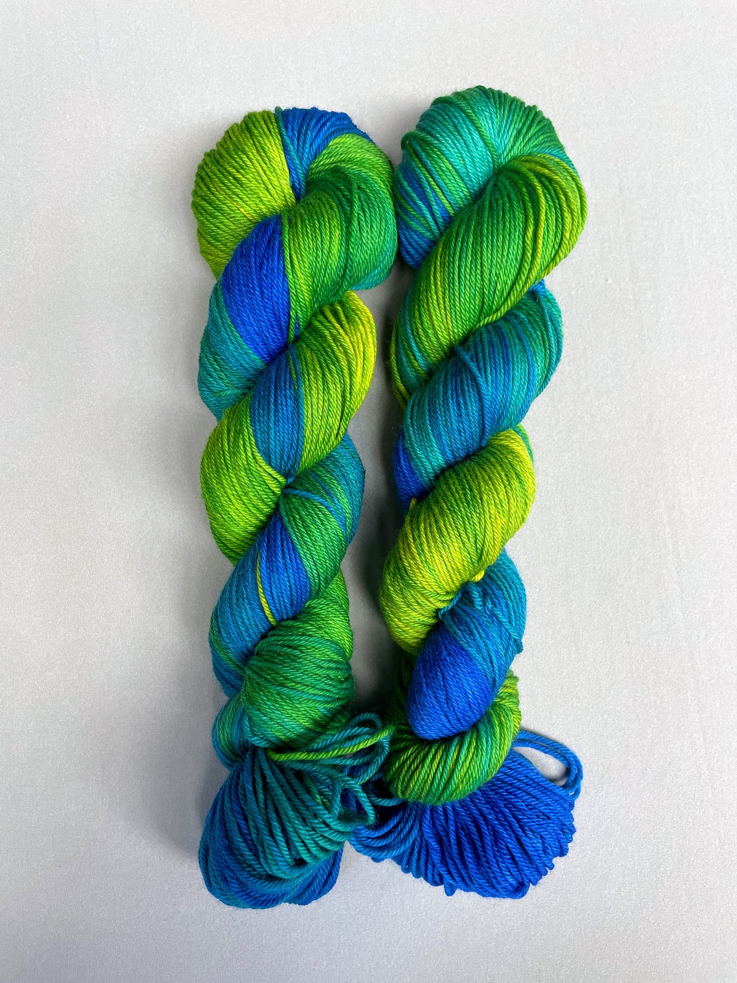 100g Emerald Falls - Hand-dyed Yarn