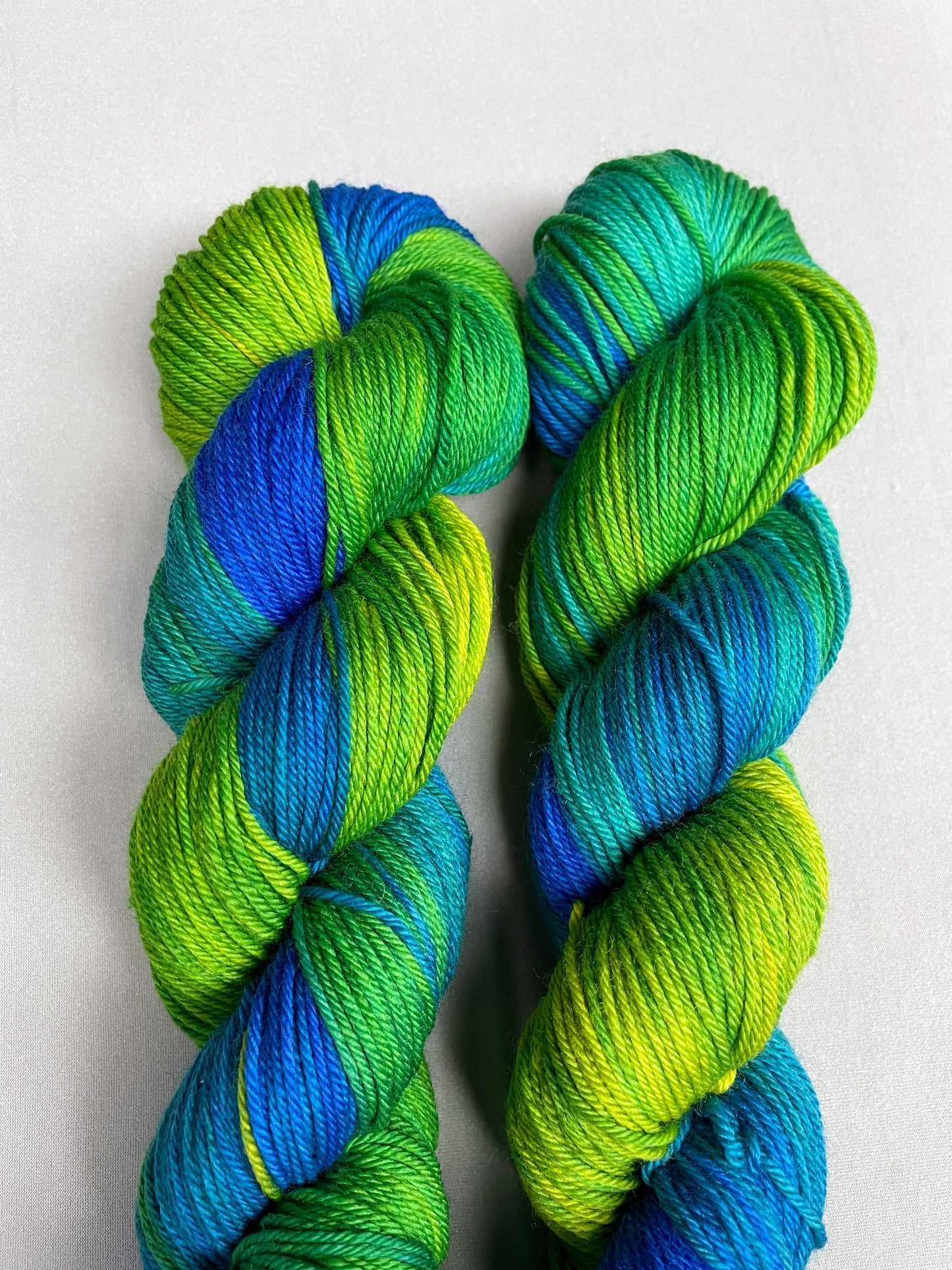 100g Emerald Falls - Hand-dyed Yarn