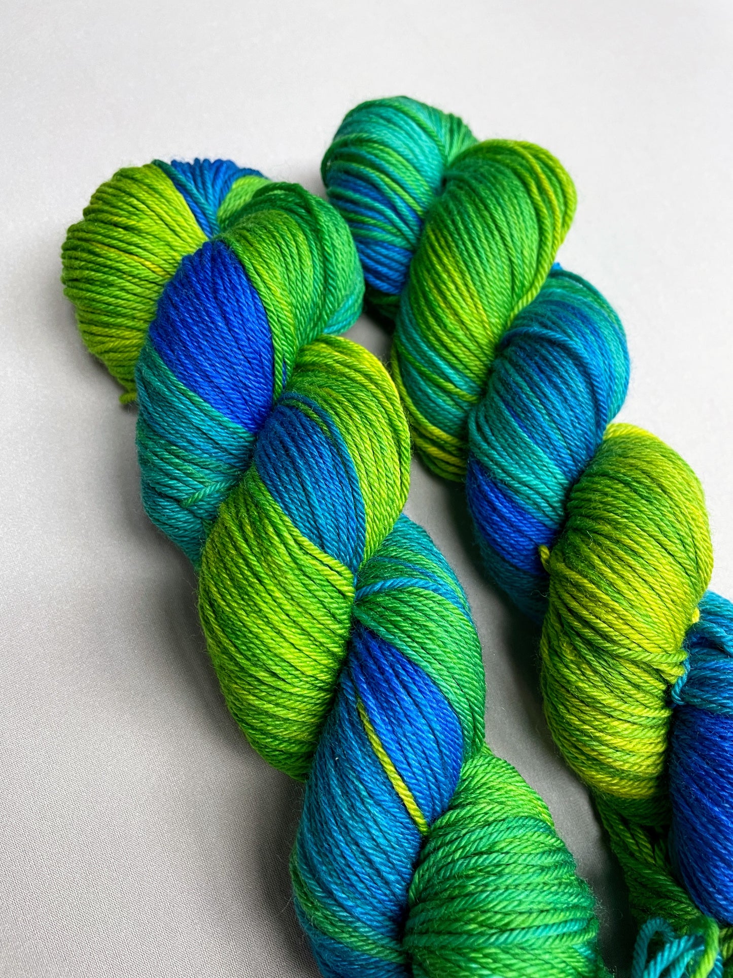 100g Emerald Falls - Hand-dyed Yarn