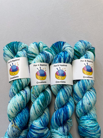 100g Ice Sprinkles - Hand-dyed Yarn