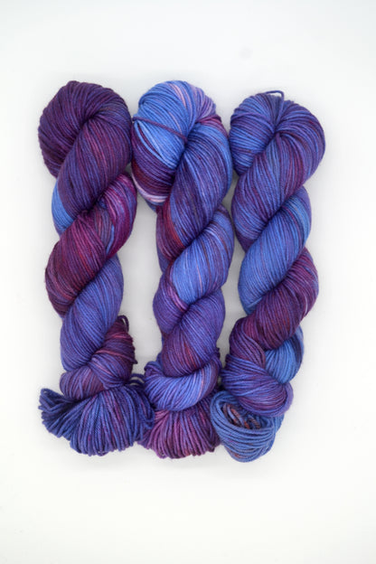 100g DK Blueberry Pie Hand-dyed Yarn