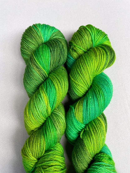 100g Mossy Frog - Hand-dyed Yarn