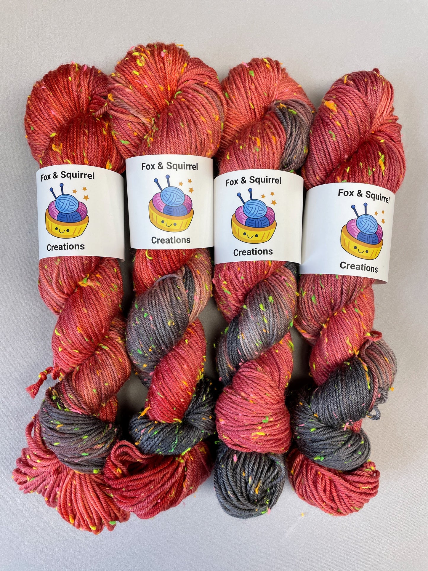 100g Cherry Pop! - Hand-dyed Yarn