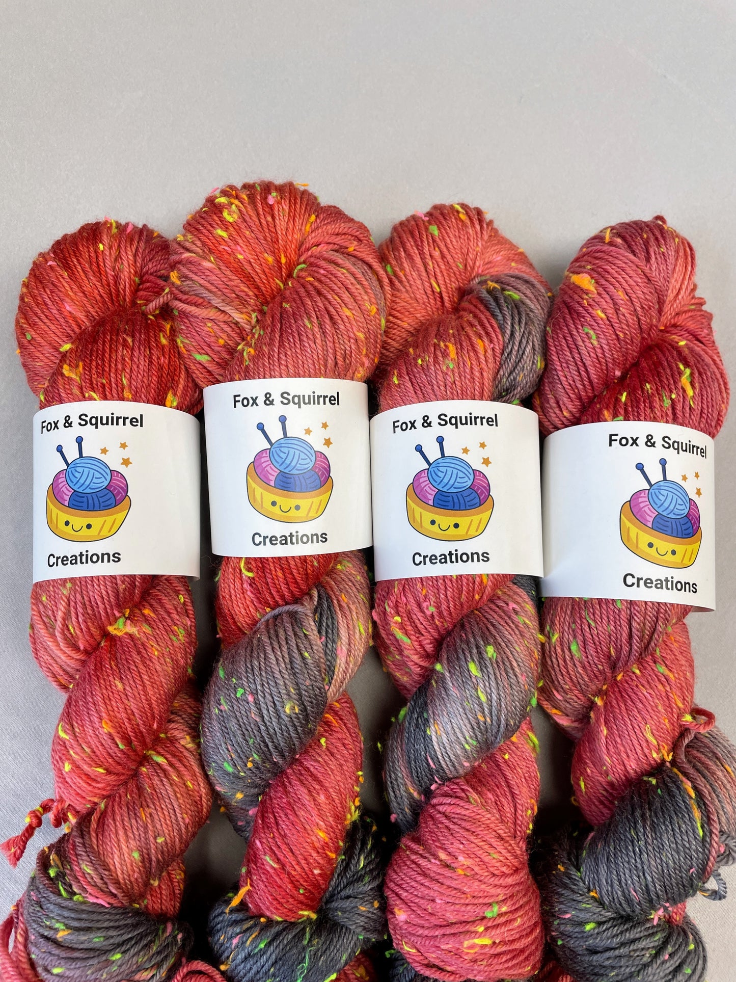 100g Cherry Pop! - Hand-dyed Yarn