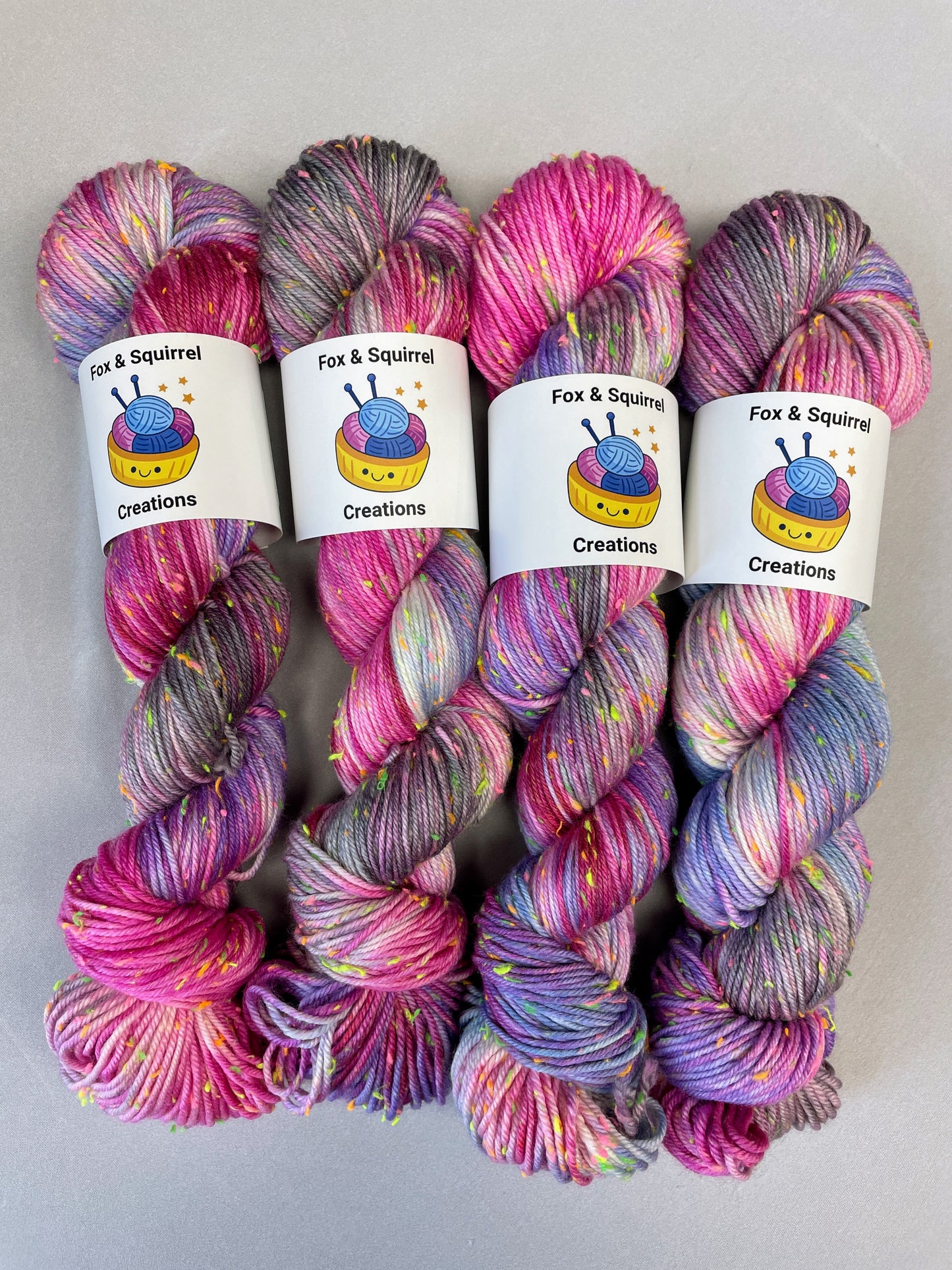 100g Cupcakes - Hand-dyed Yarn