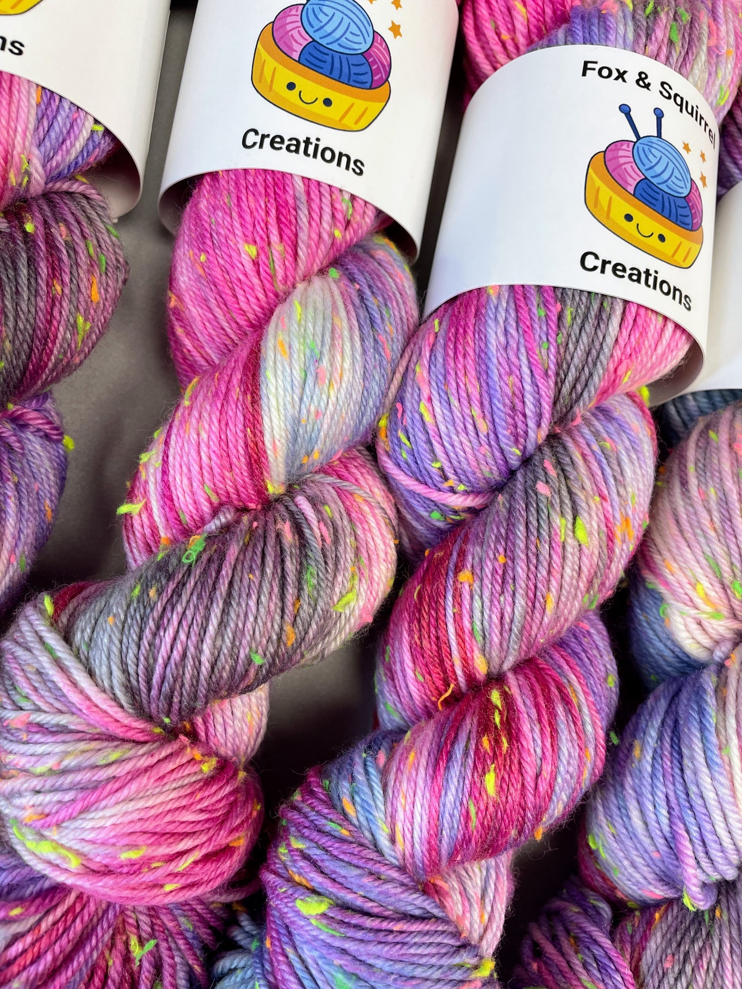 100g Cupcakes - Hand-dyed Yarn