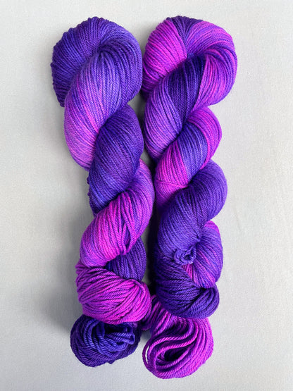 100g Purple Thistle - Hand-dyed Yarn