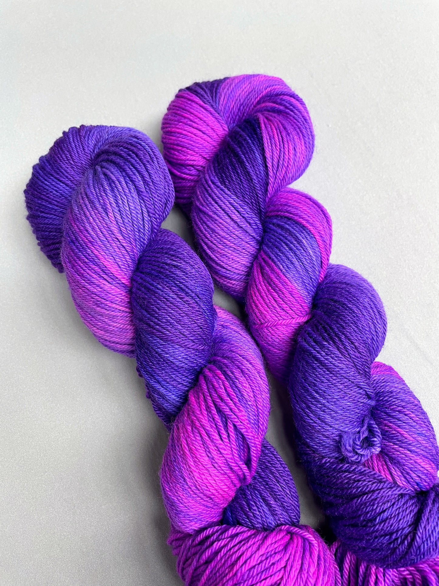 100g Purple Thistle - Hand-dyed Yarn