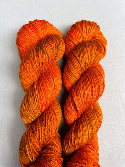 100g Warm Amber - Hand-dyed Yarn