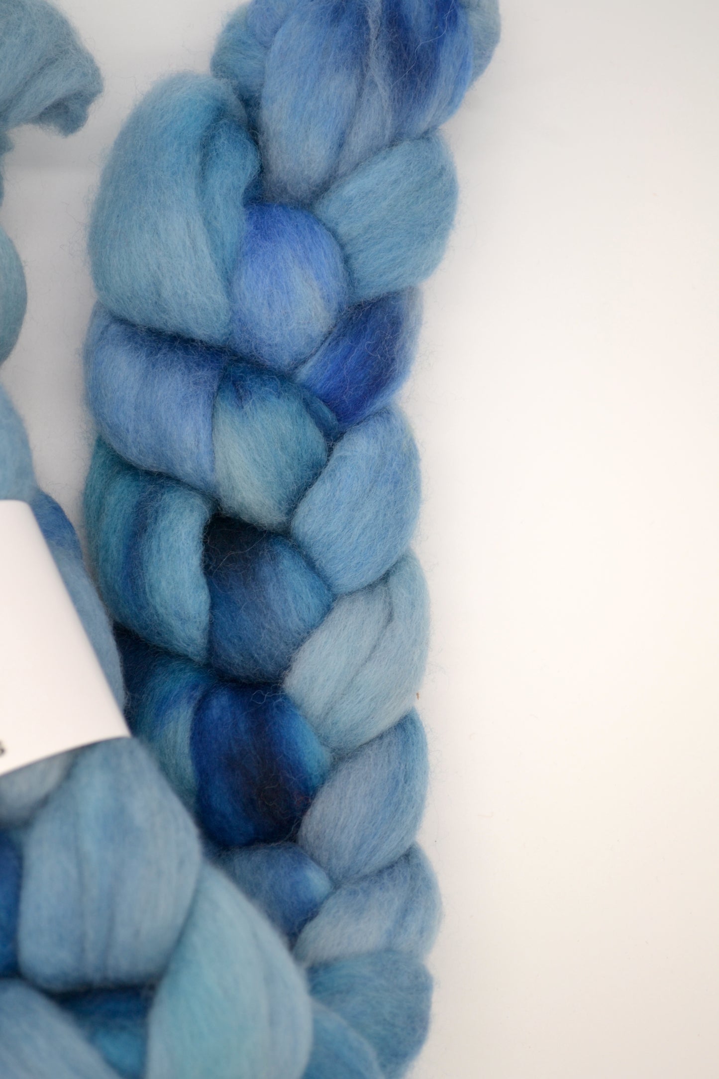 Merino - Blue Twist 100g Hand-dyed Fibre