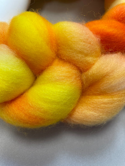 Polwarth - Golden Sands 100g Fibre Roving