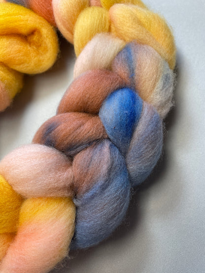Polwarth - Pebble Sands 100g Fibre Roving