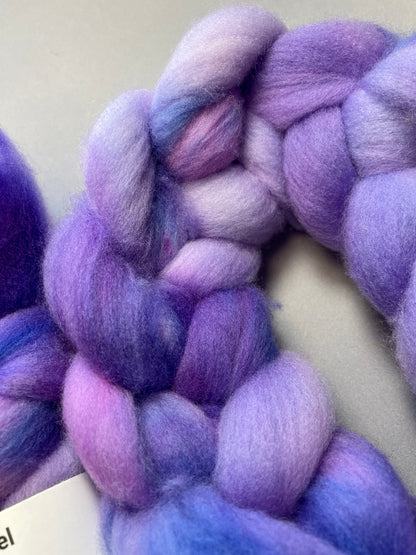 Rambouillet - Lavender Crush 100g Fibre Roving