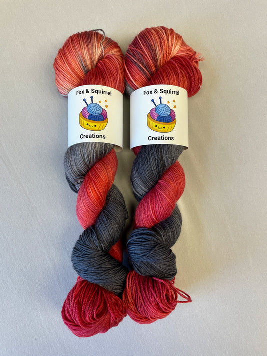 100g Cherry Pop! - Hand-dyed Yarn