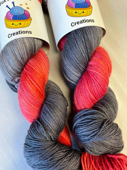 100g Cherry Pop! - Hand-dyed Yarn