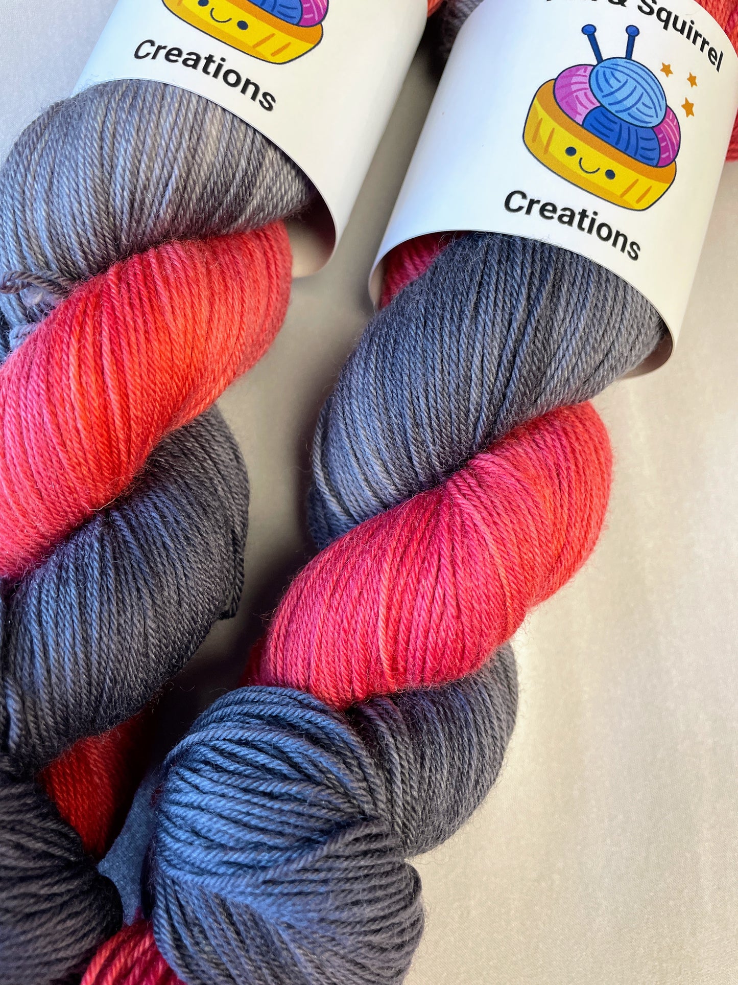 100g Cherry Pop! - Hand-dyed Yarn