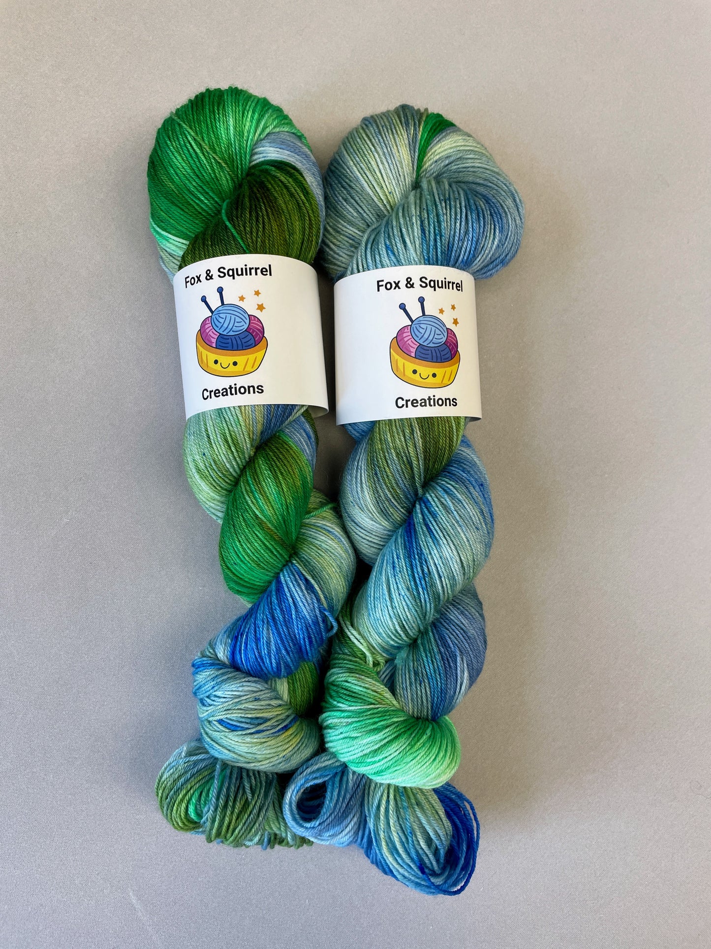 100g Coastal Headland - Hand-dyed Yarn