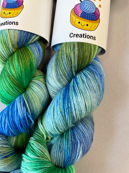 100g Coastal Headland - Hand-dyed Yarn